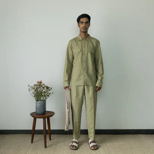 UTILITY OVERSHIRT | Anushe Pirani | earthbased.in | Sustainable Clothing | 01