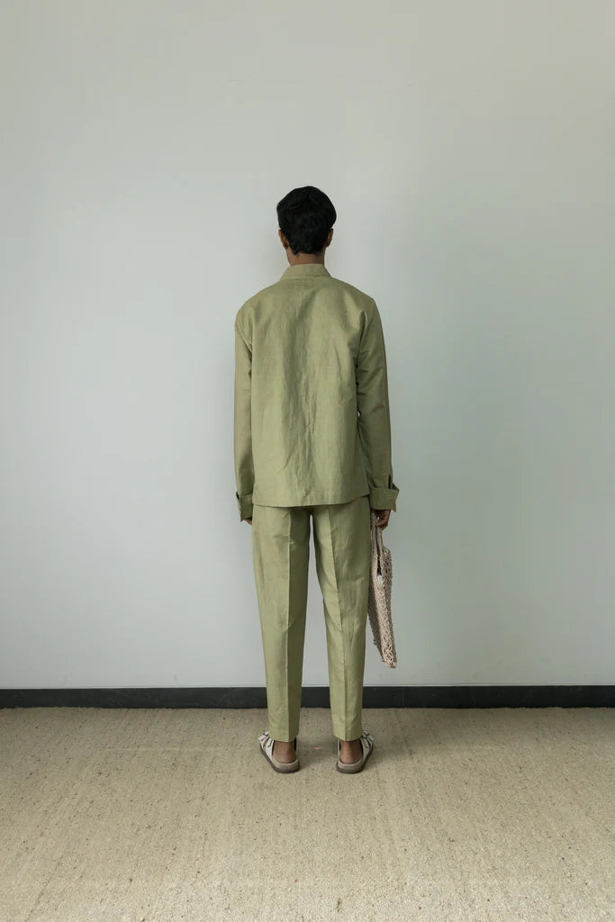 UTILITY OVERSHIRT | Anushe Pirani | earthbased.in | Sustainable Clothing | 02