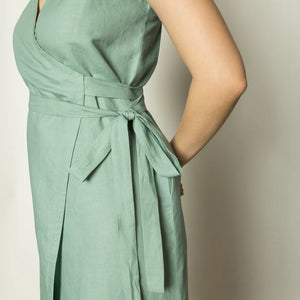 Vegan Product | Strappy Wrap-Around Midi | Anushe Pirani | earthbased.in | 04