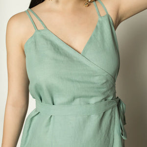 Vegan Product | Strappy Wrap-Around Midi | Anushe Pirani | earthbased.in | 07
