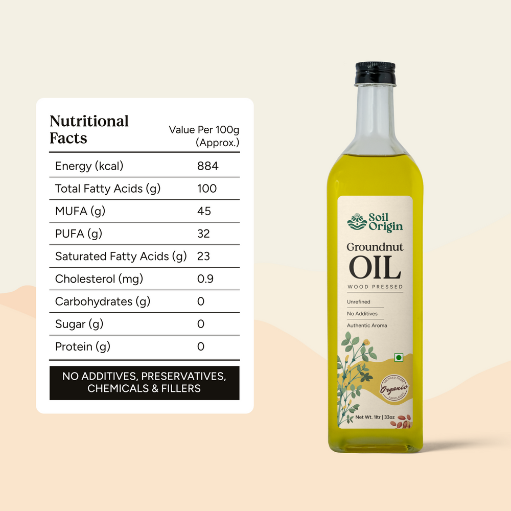 Wood-Pressed Groundnut Oil 4