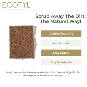 kitchenandDinnning-Earthbased_3-Ecotyl | Coconut Scrub Pad - Set of 5