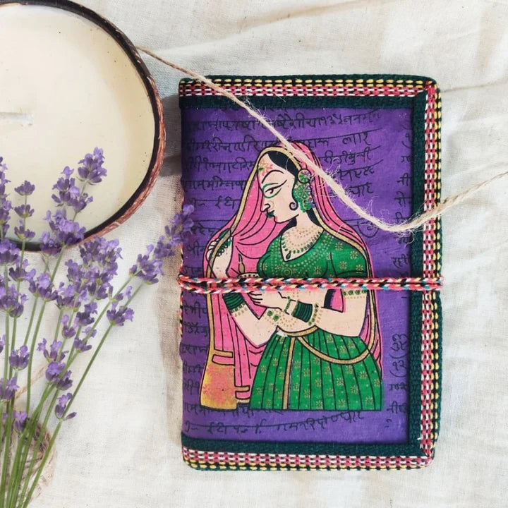 recycled-paper-bahi-khata-journal-rajasthani-women-stationery