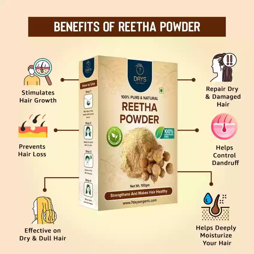 Reetha Powder Benefits: Nature's Secret to Radiant Hair and Skin