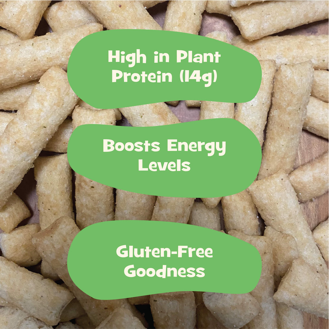 Nourish You Jowar Bites, Onion Masala 60g - Healthy Baked Snacks - Gluten free.