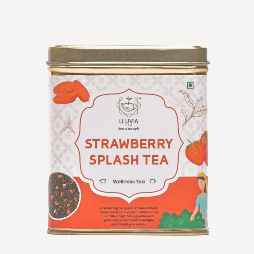 Strawberry Splash Tea by Lluvia Tea