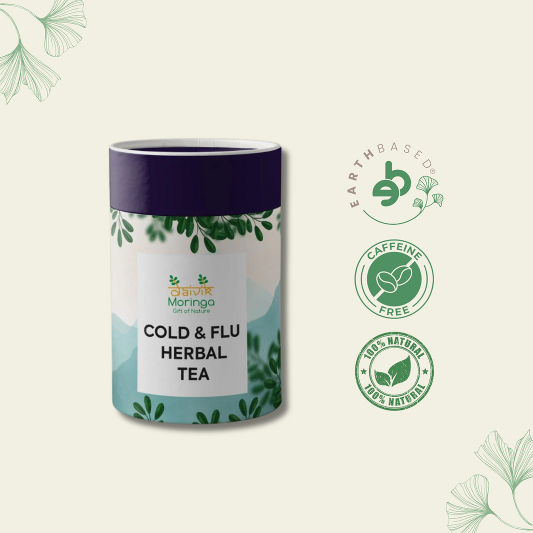 Cold & Flu Herbal Tea | Daivik Moringa
