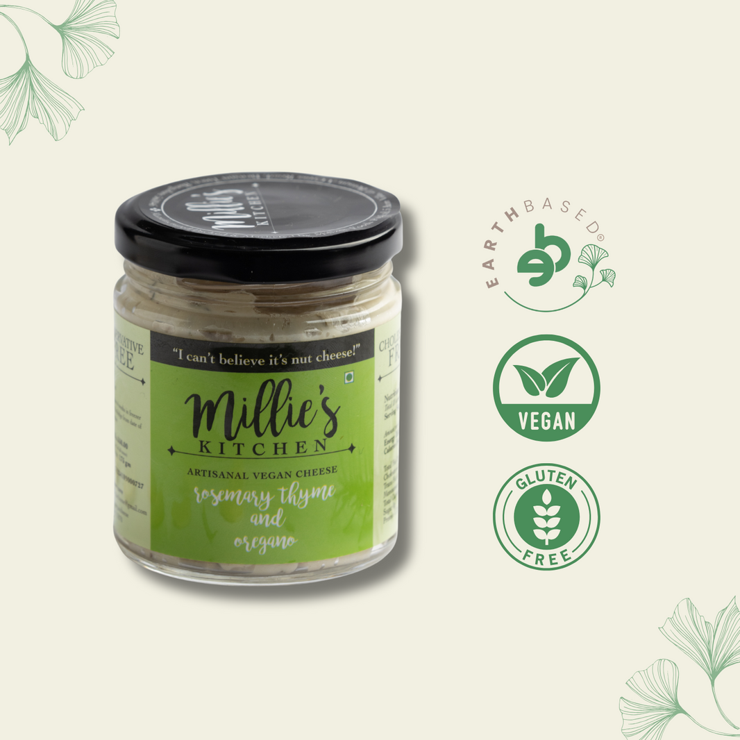 Rosemary Thyme and Oregano | Millie's Vegan Cheese