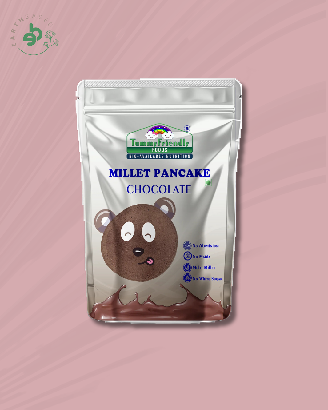 TummyFriendly Foods Aluminium-Free Millet Pancake Mix - Chocolate - 800g 800 g