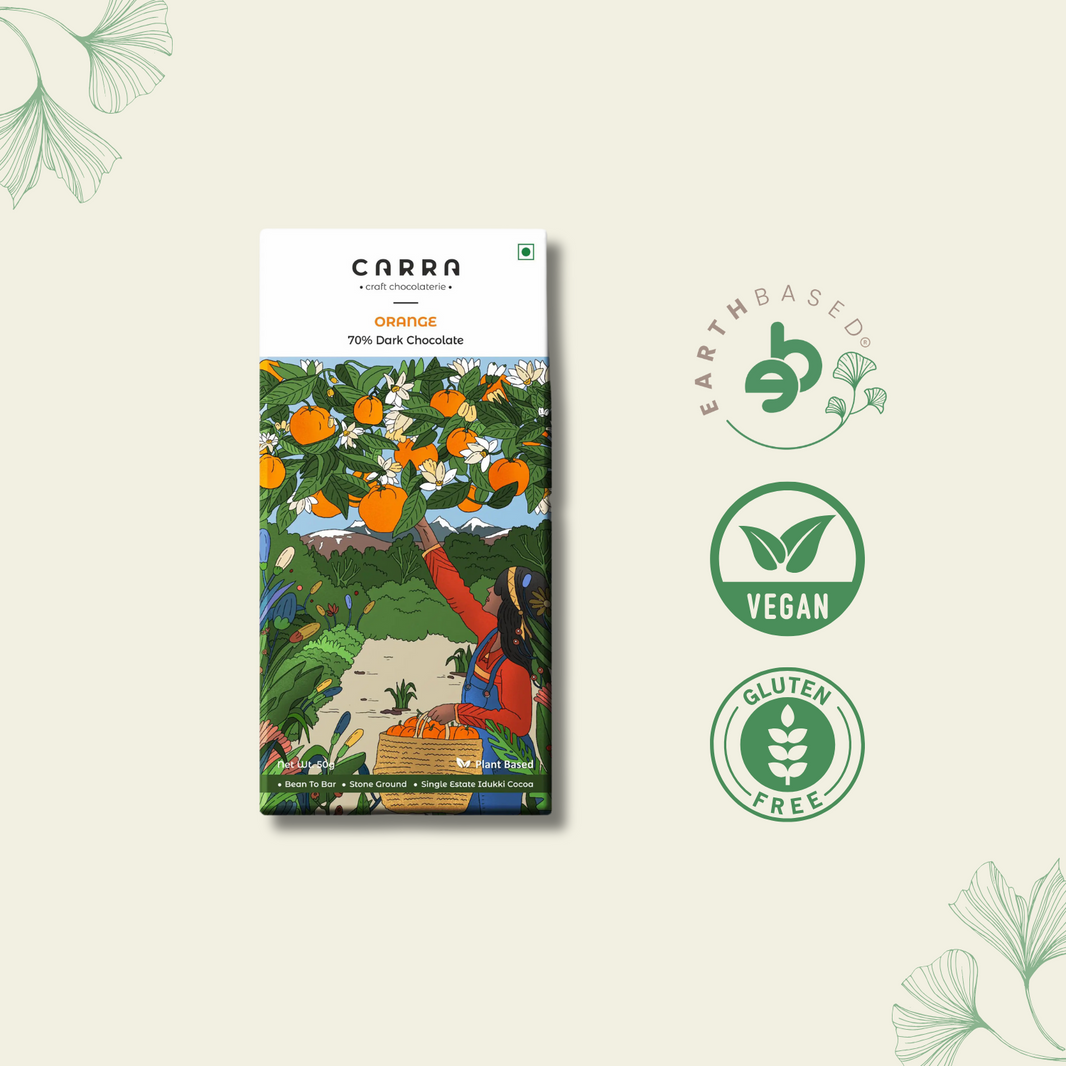 CARRA Orange in 70% Dark Chocolate 50G