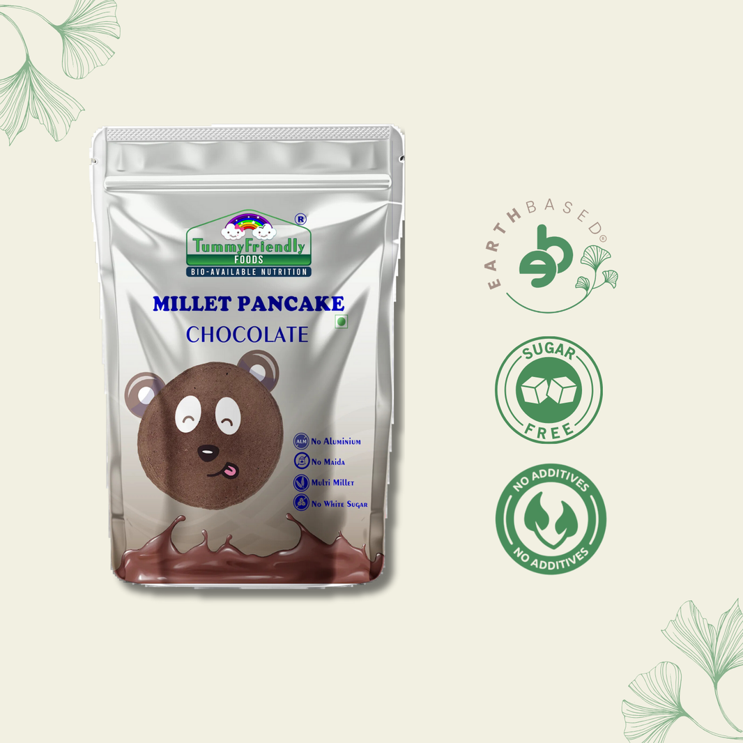 TummyFriendly Foods Aluminium-Free Millet Pancake Mix - Chocolate - 800g