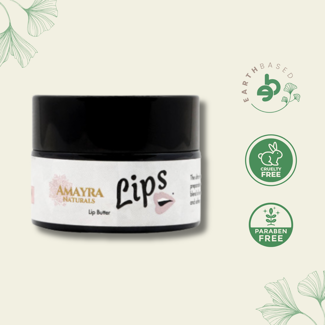 Watermelon Mandarin Vegan Lip Butter(15gm) by Amayra Naturals