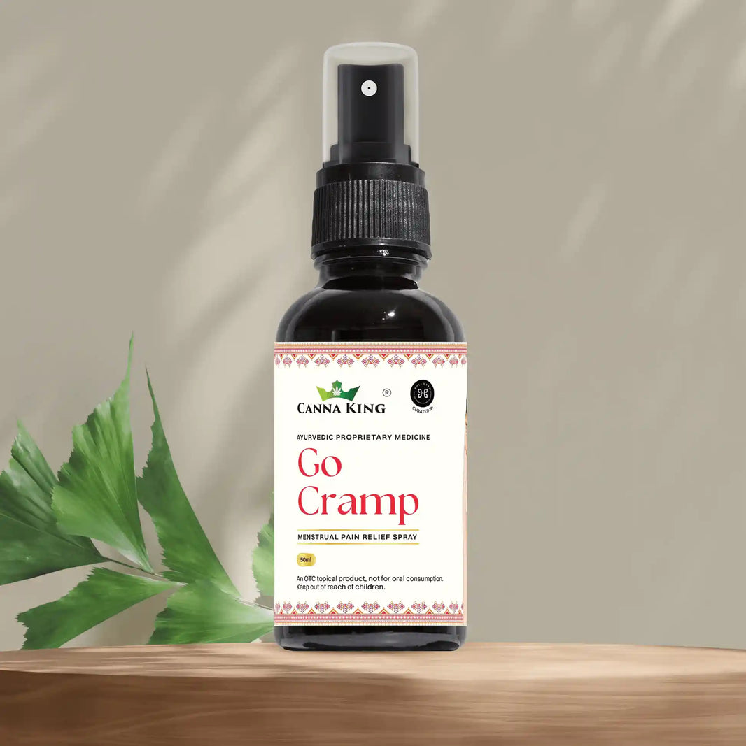 Go Cramp: Menstrual Pain Relief Spray- 50 ml by Cannaking