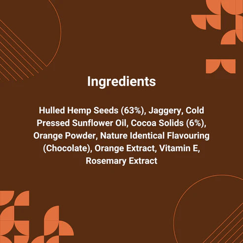 Hemptyful Chocolate Hazelnut Hemp Spread (180g)| Zero Refined Sugar, Plant-Based (Dairy Free, Vegan, Soy free, Nut free, Gluten Free), 100% Natural