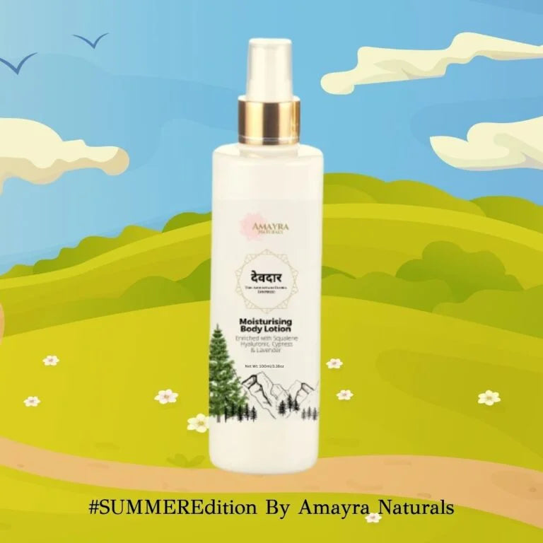 Deodar Moisturising Body Lotion by Amayra Natural