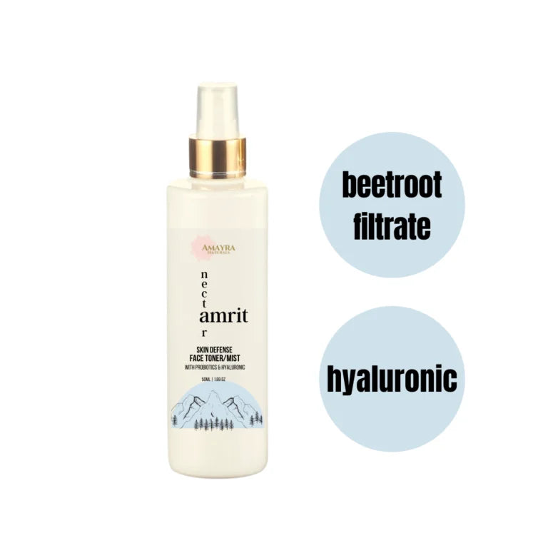 AMRIT-Probiotic Radiance Boost Face Spritz/Toner/Mist(50ML) by Amayra Naturals