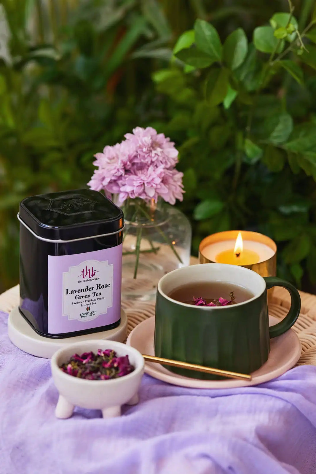 Lavender Rose Green Tea