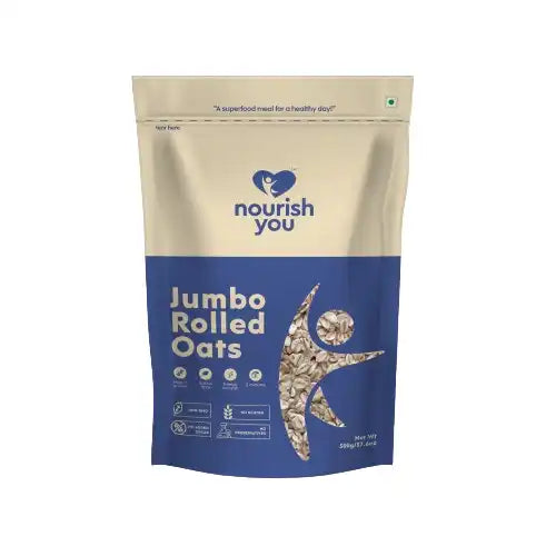 Nourish You Organic Rolled oats 500g