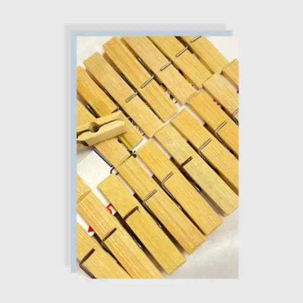 Cloth Pegs (Bamboo) - Pack of 20