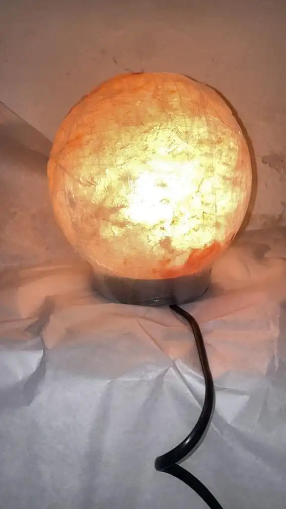 Himalayan Salt Lamp- Globe Shape