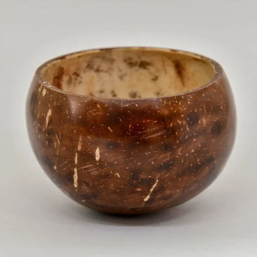 Small Coconut Shell Bowl with spoon - Pack 2