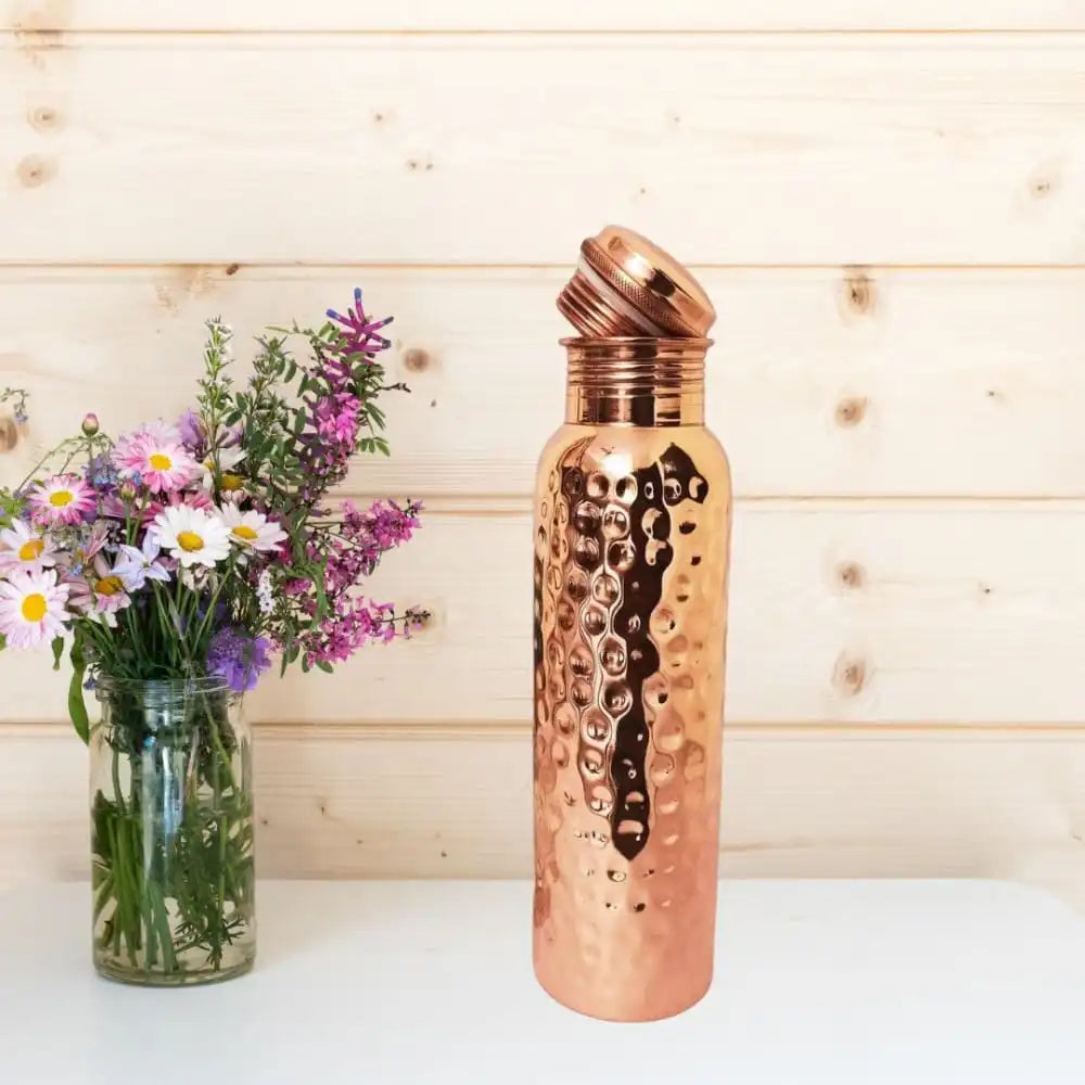 1L Copper Bottle (with Cleaning Brush) by ONEarth