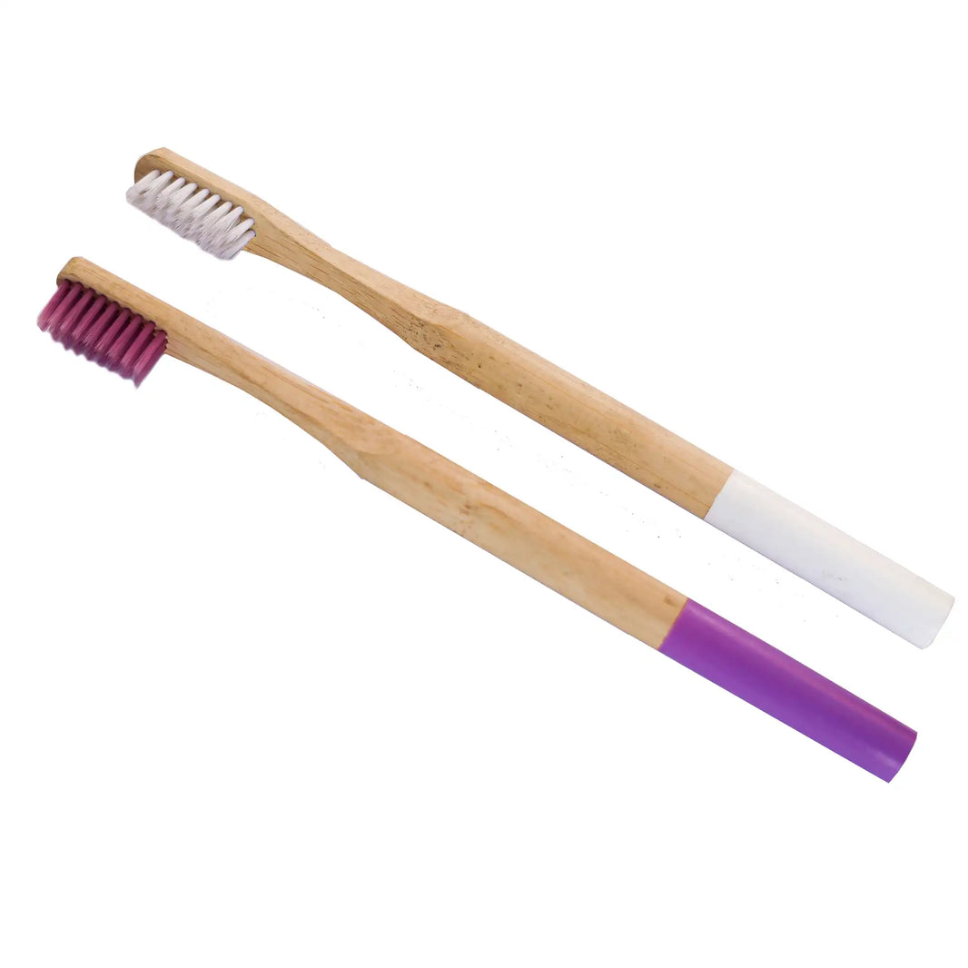 Bamboo Round Handle Toothbrush