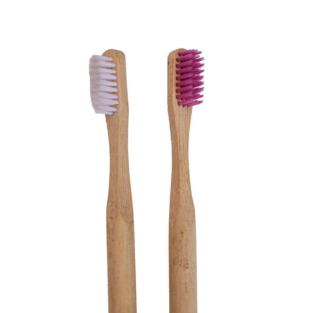 Bamboo Round Handle Toothbrush