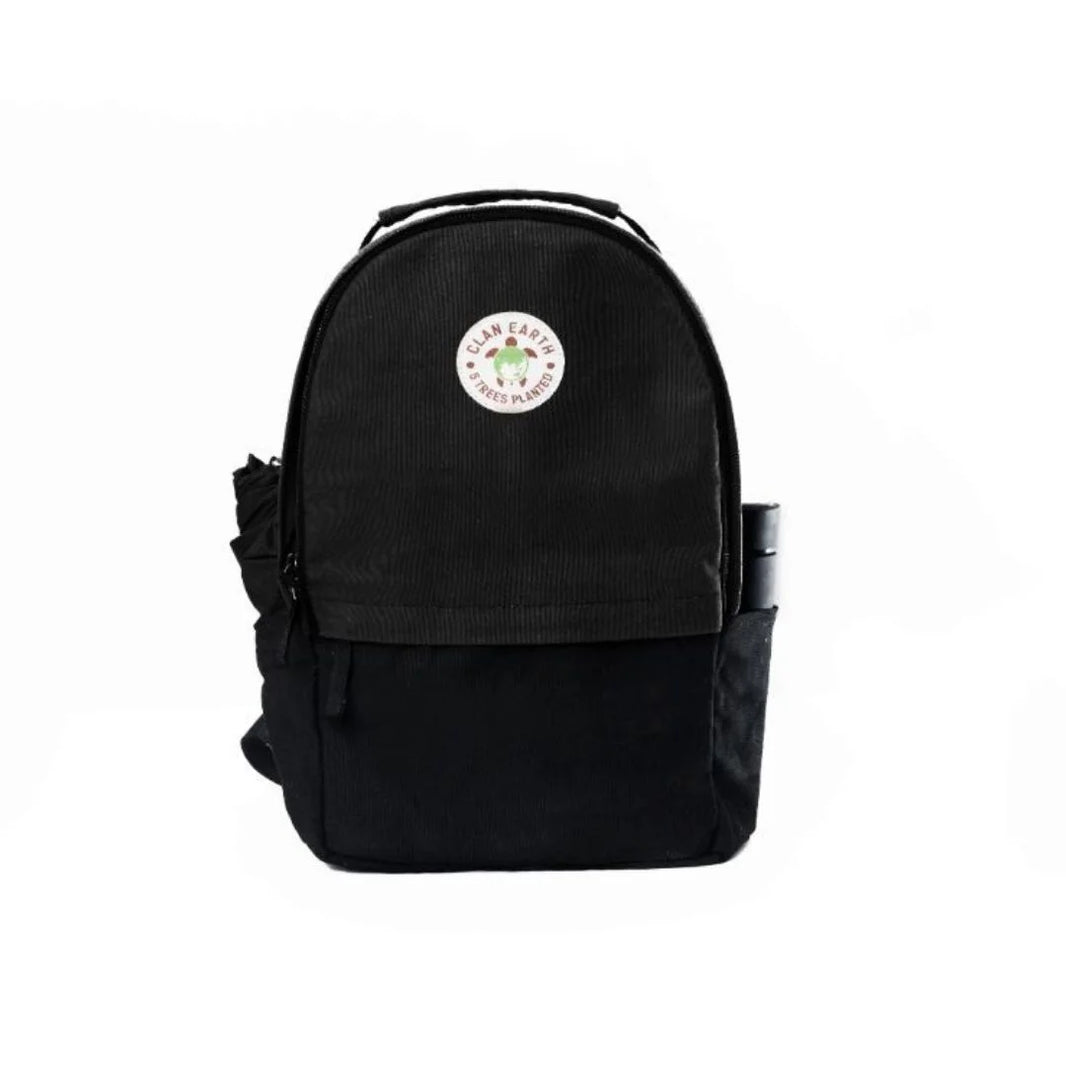 Clan Earth Amur Backpack - Charcoal Black