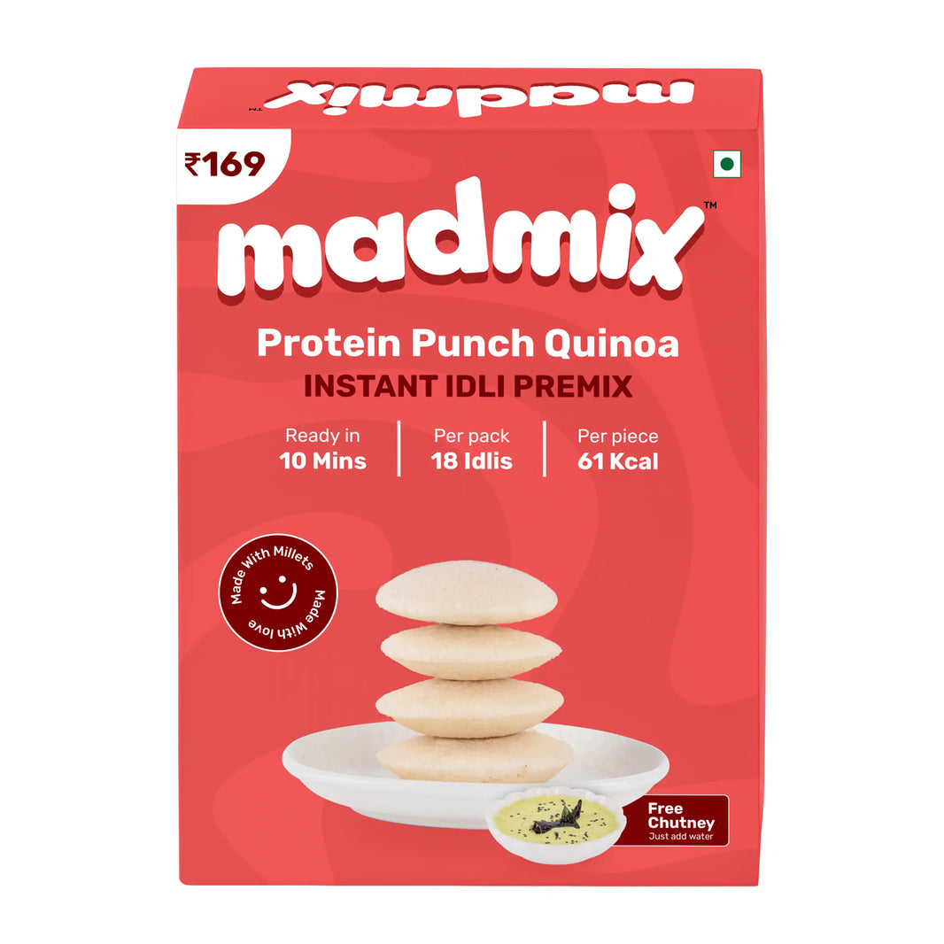 Protein Punch Quinoa Idli Premix with Free Chutney - 270gm