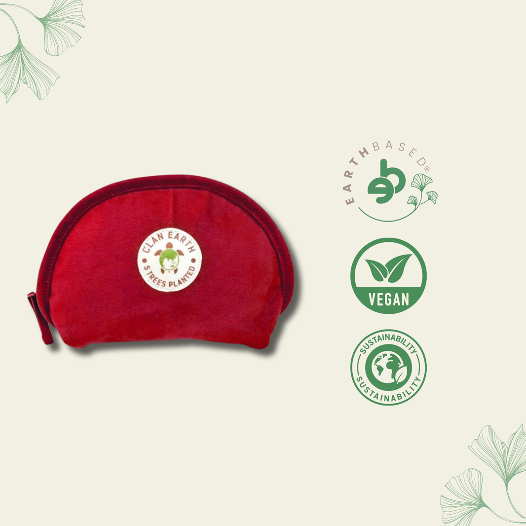 Clan Earth Pika Pouch - Cherry Red