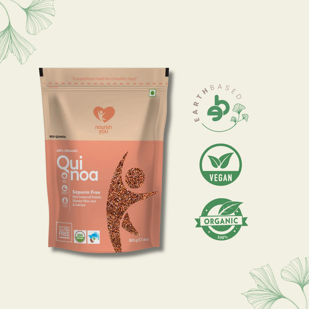 Nourish You ORGANIC RED QUINOA 500G