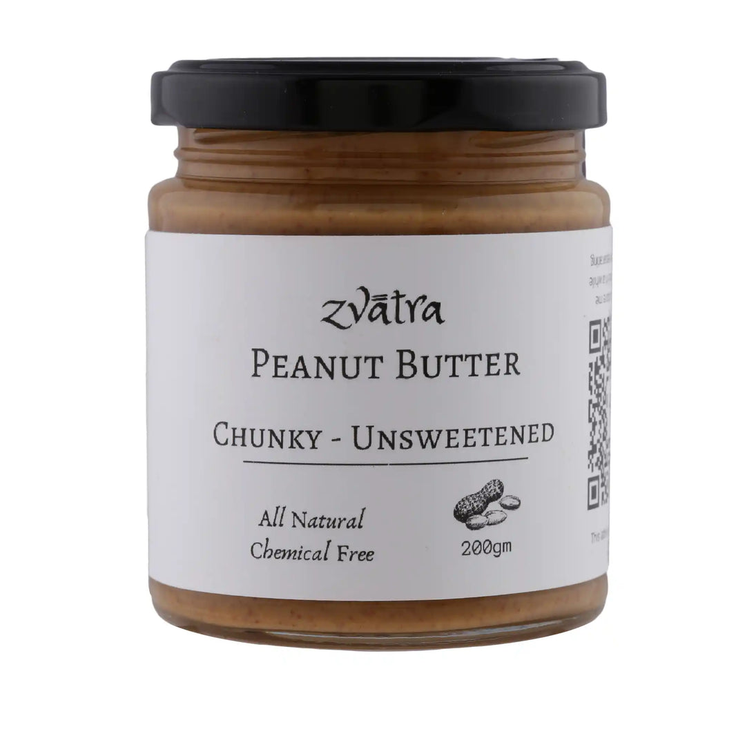 Peanut Butter Unsweetened Chunky