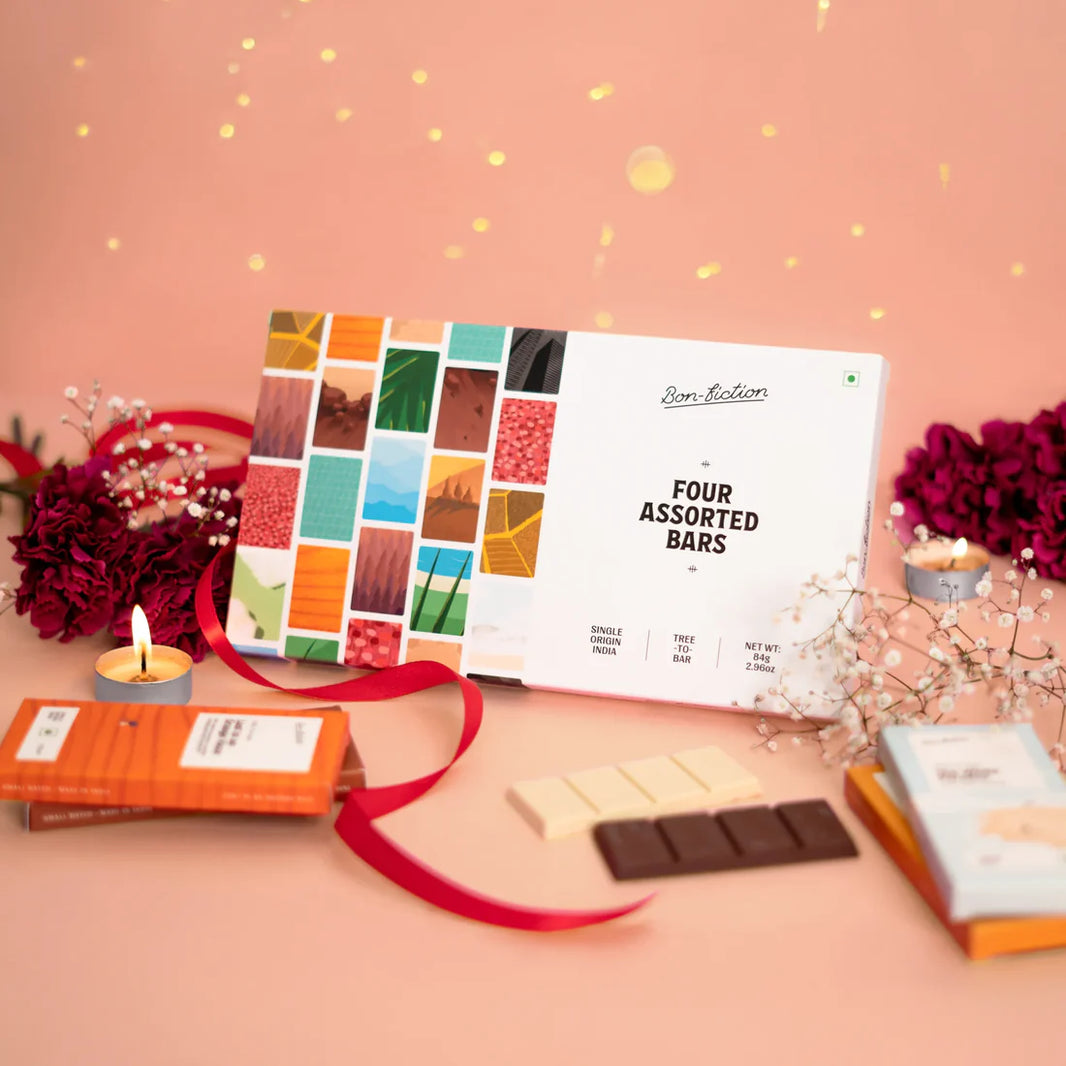 4 Assorted retail pack | Bon Fiction