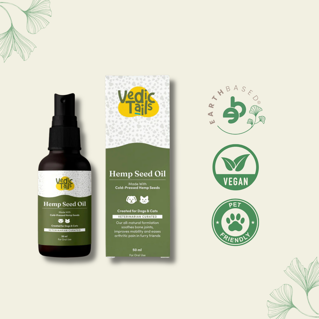 Vedic Tails Cold pressed Hemp Seed Oil