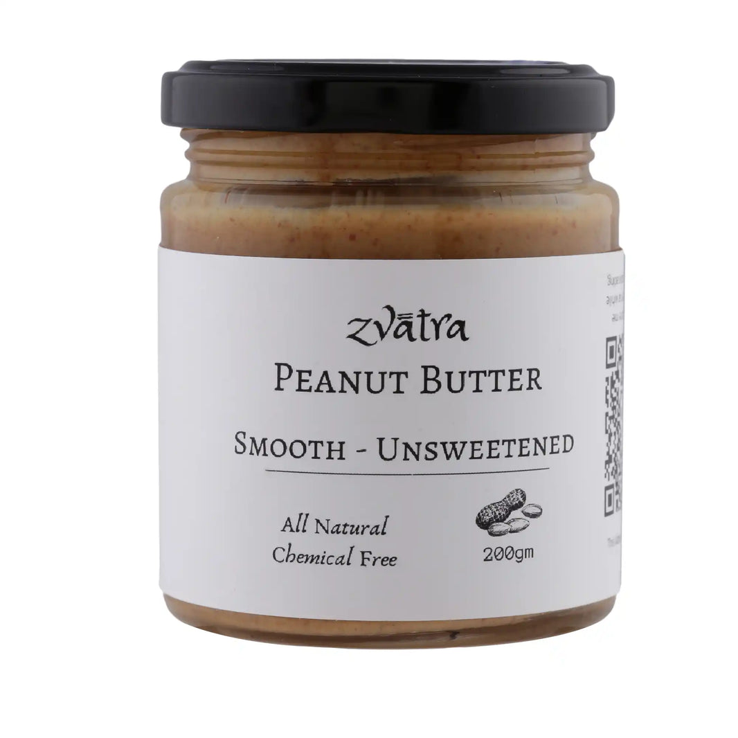 Peanut Butter Unsweetened Smooth