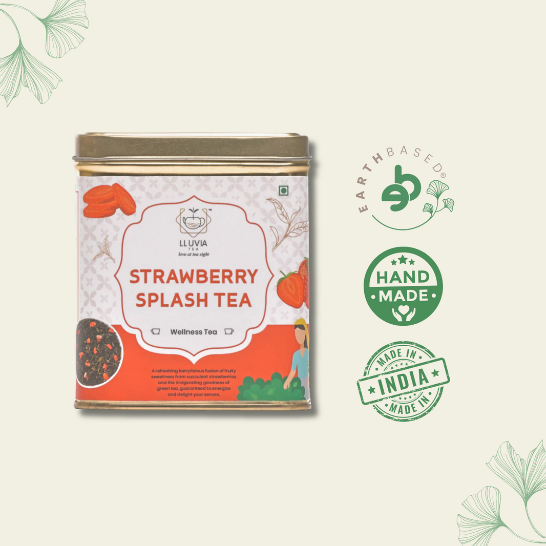 Strawberry Splash Tea by Lluvia Tea
