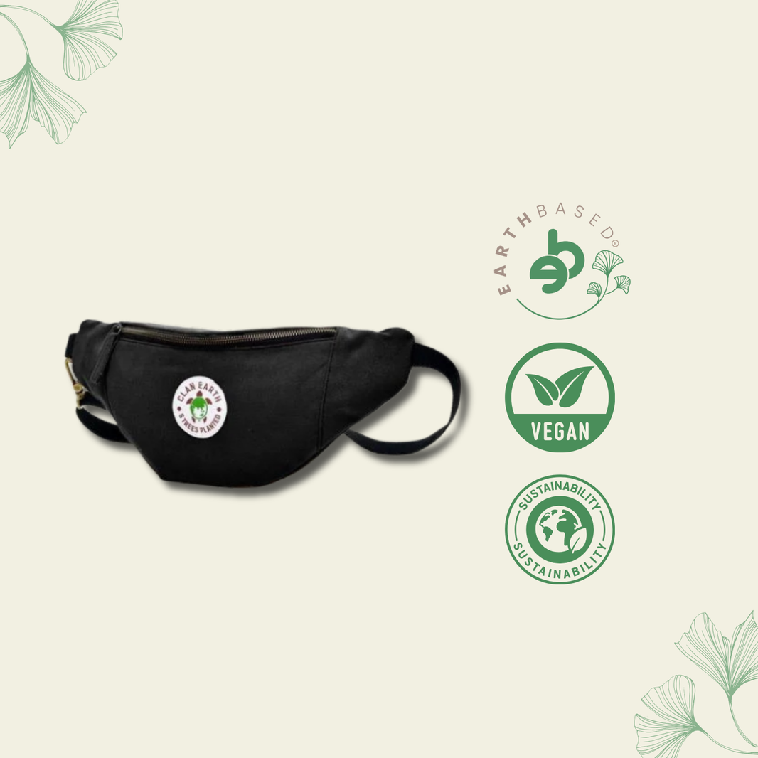 Clan Earth Swift Fox Sling - Charcoal Black