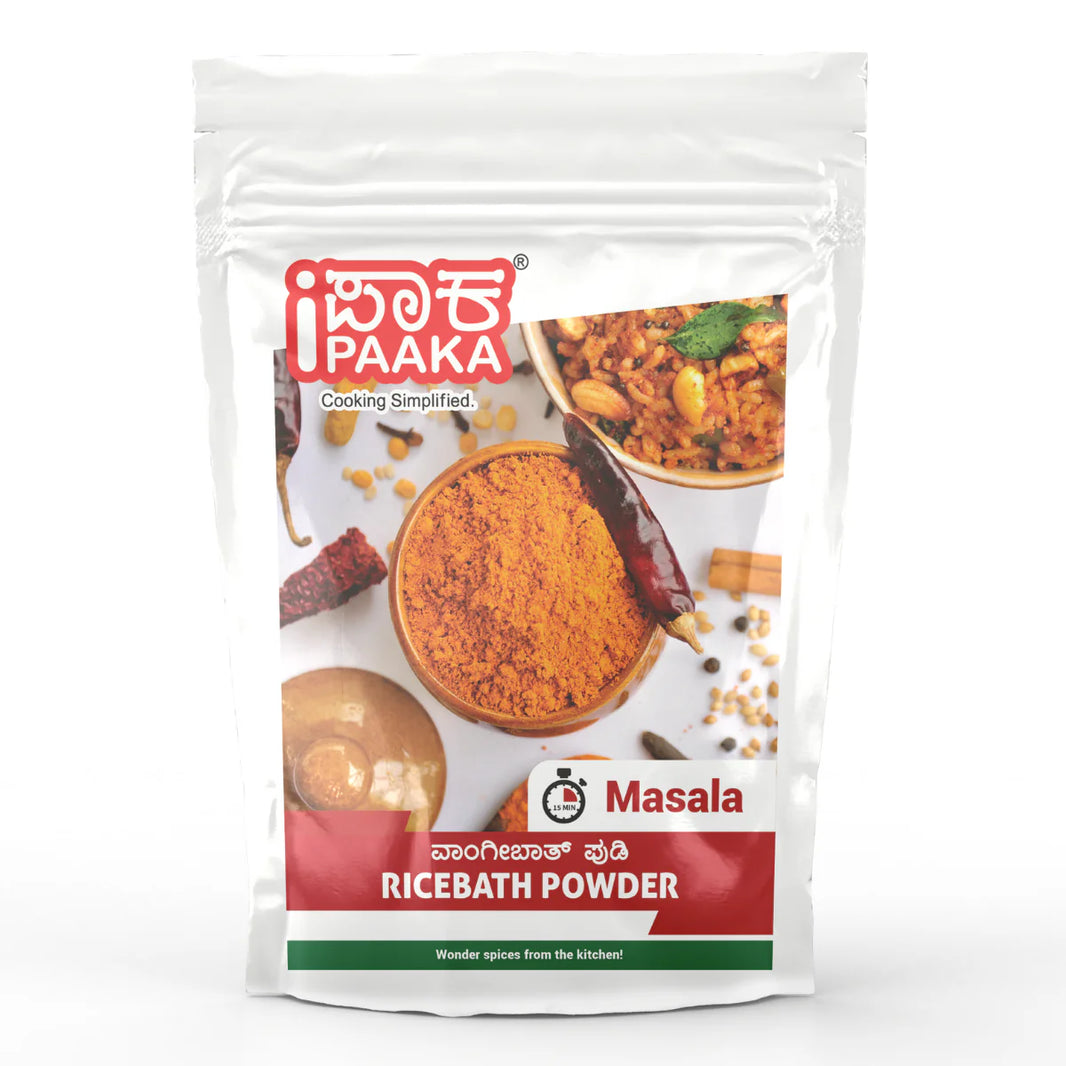 Ricebath Powder, 200g, Fresh Masala, Multipurpose powder, Preservative Free, Just like Home made by Ipaaka