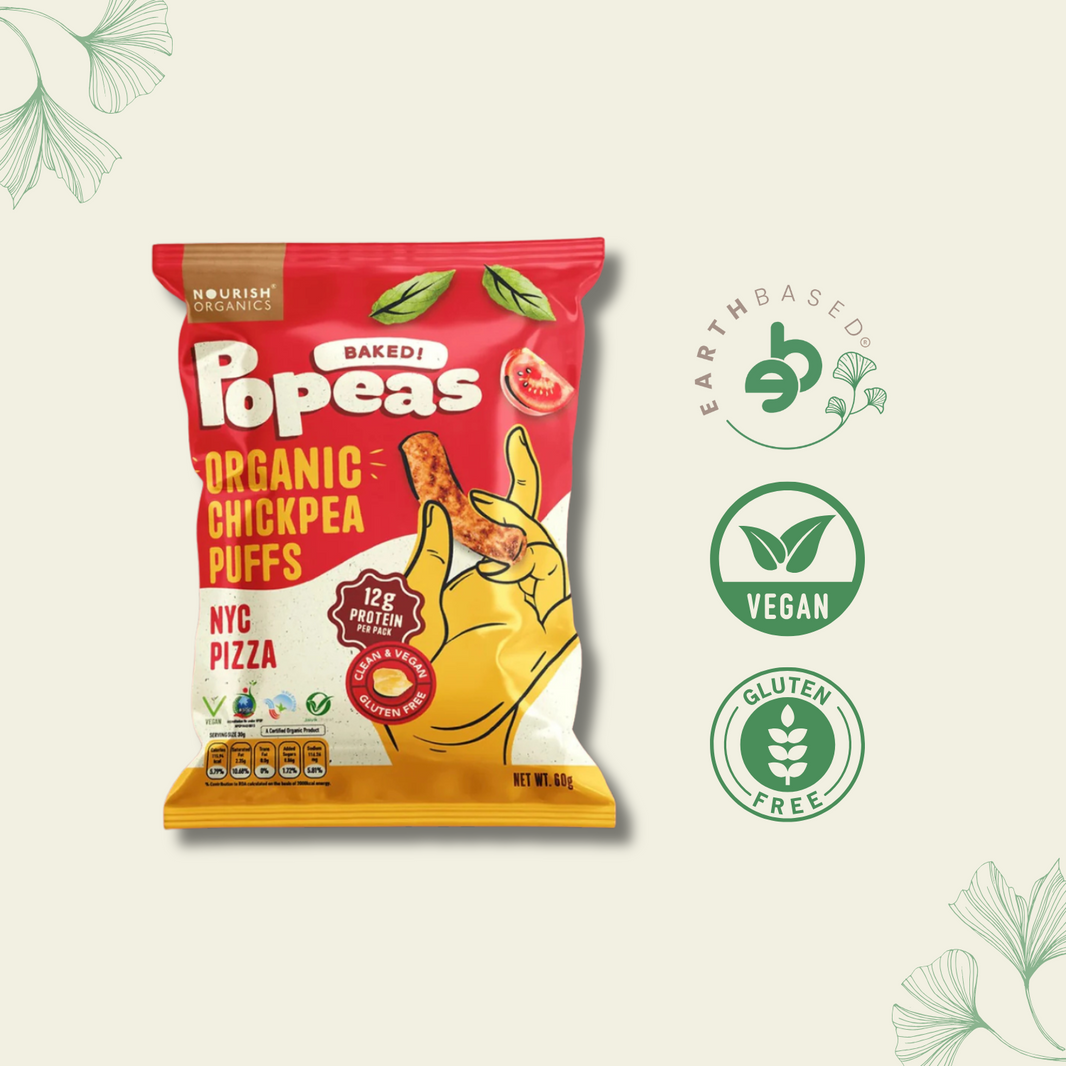 Nourish Organics Chickpea Puffs | NYC Pizza (Pack x4)