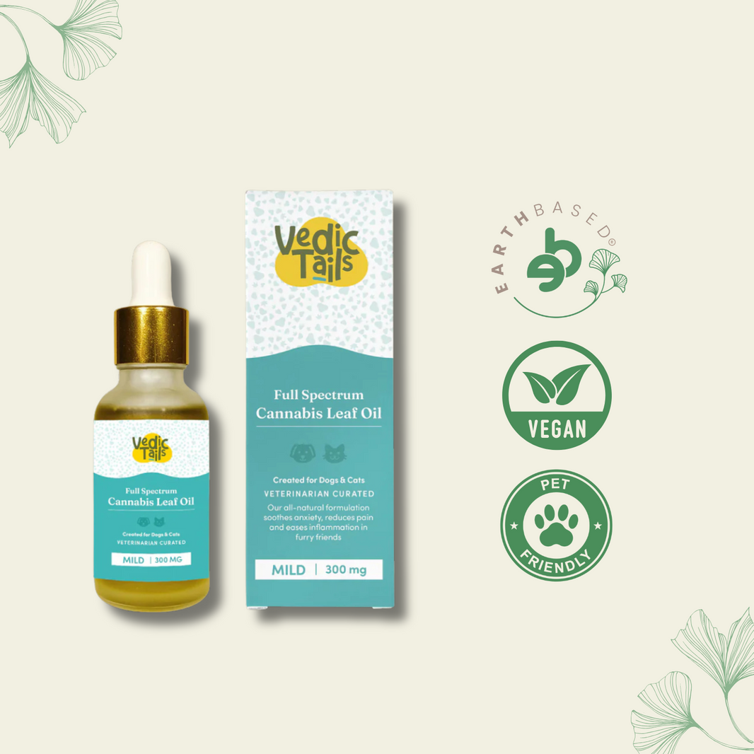 Vedic Tails Full Spectrum Cannabis leaf extract