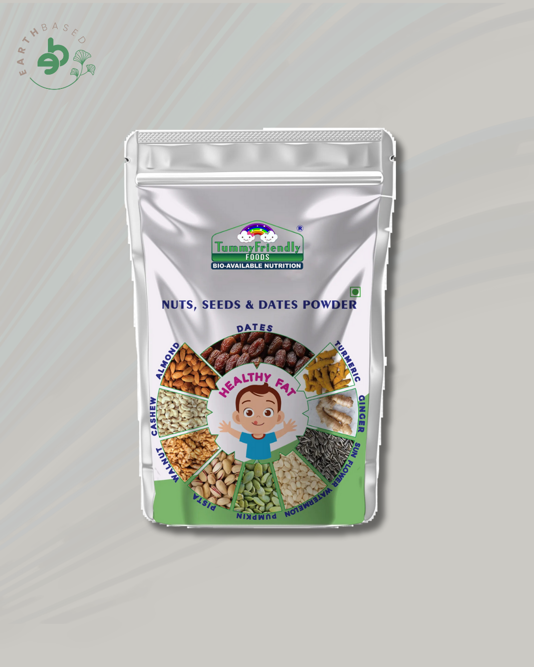 TummyFriendly Foods Premium Nuts, Seeds and Dates Powder | Dry Fruits Powder for Baby - 200g Cereal (200 g, 8+ Months)