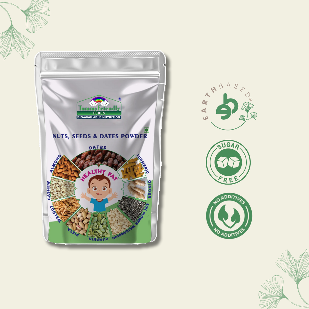 TummyFriendly Foods Premium Nuts, Seeds and Dates Powder | Dry Fruits Powder for Baby - (100 g)