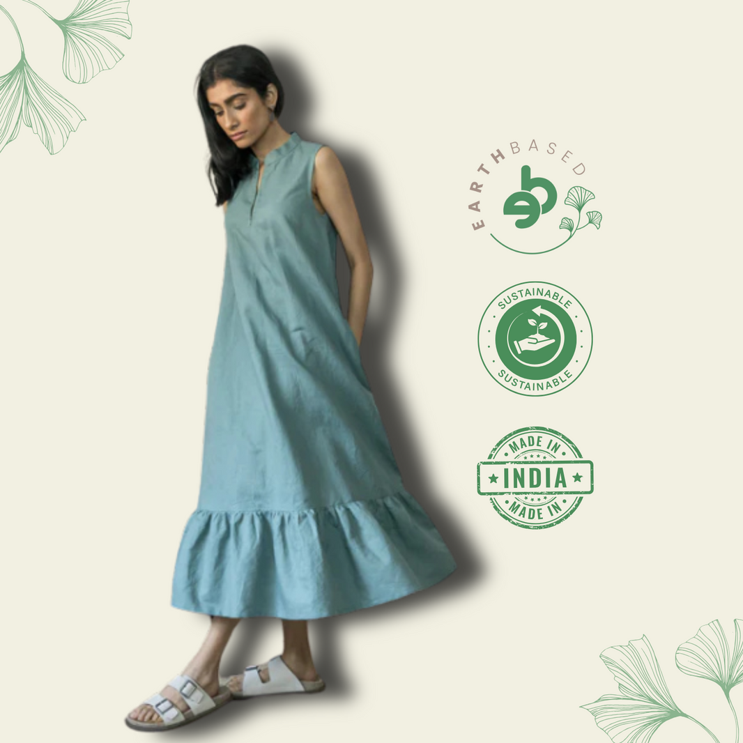 LAID-BACK GATHERED DRESS | Anushe Pirani