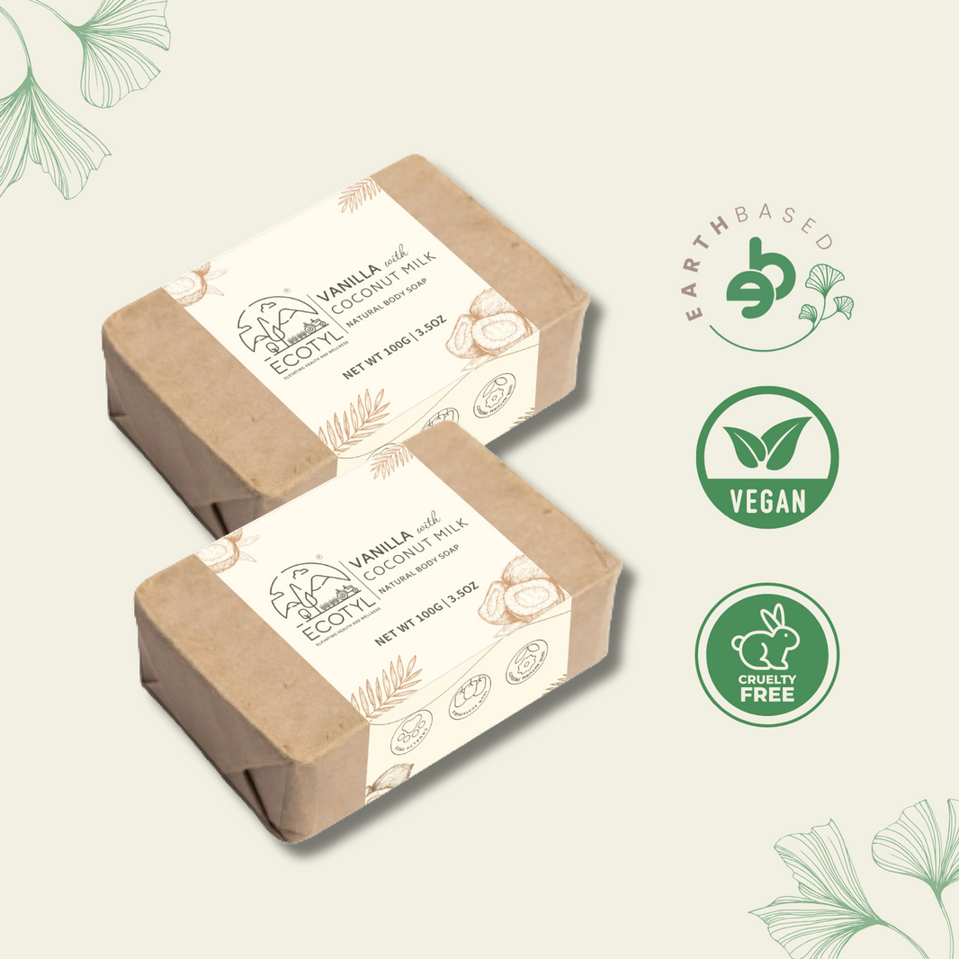 Coconut Milk & Vanilla Soap - Set of 2 | Ecotyl