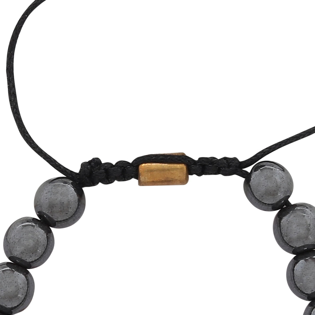 Real Hematite Healing Bracelet For Strong Mind, Grounded personality And Improved Health