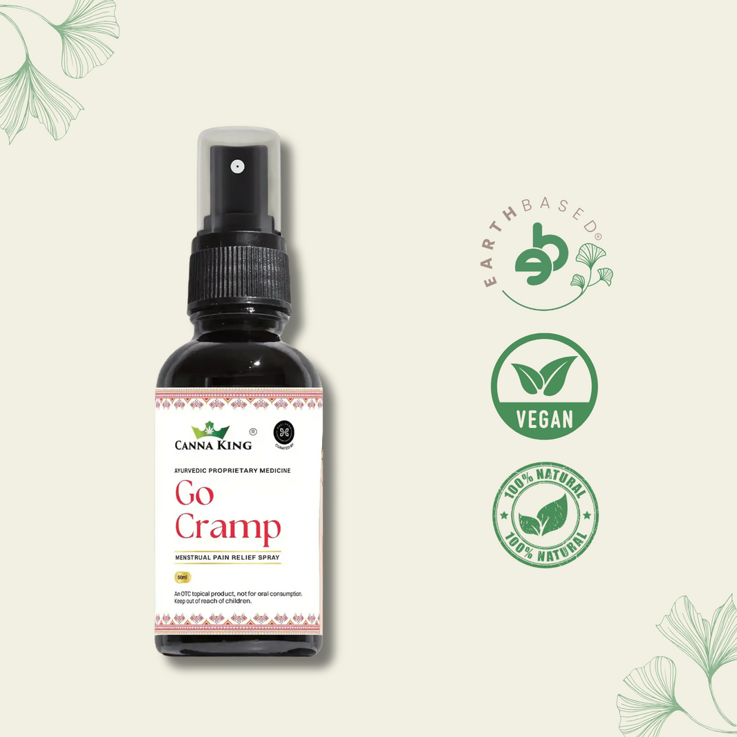 Go Cramp: Menstrual Pain Relief Spray- 50 ml by Cannaking