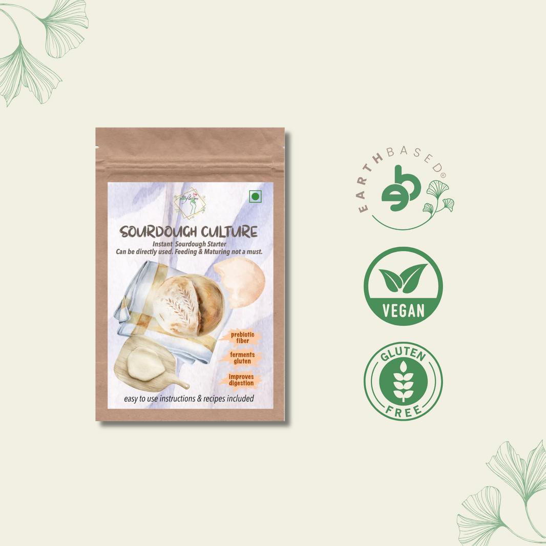 Sourdough Starter Culture | Active | Instant | Aromatic | All-Natural | Easy-to-Use Instructions Included | Posh Flavors