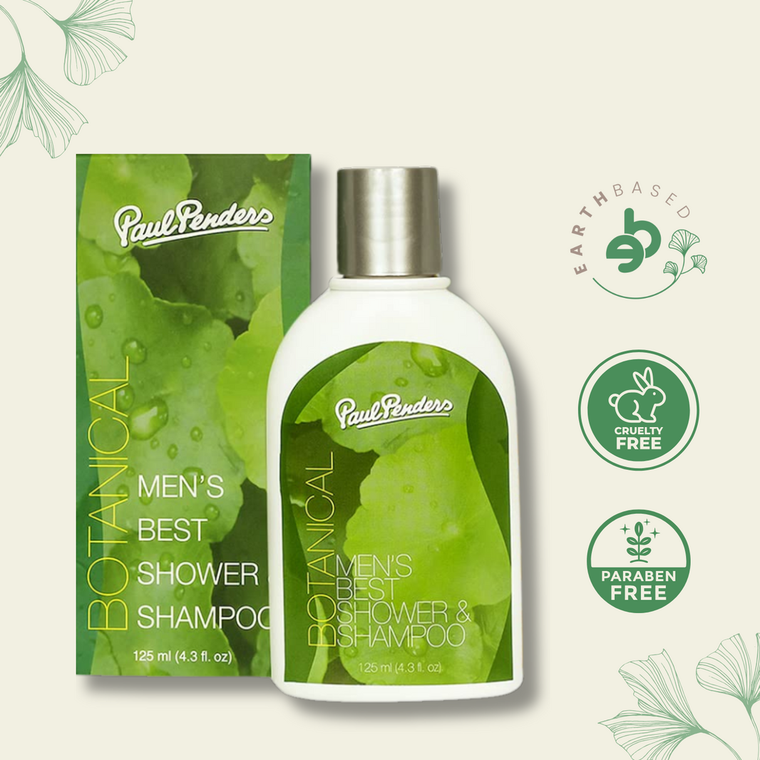 Paul Penders Botanical Men's Best Natural Shower & Shampoo 2 IN 1 | 125ml