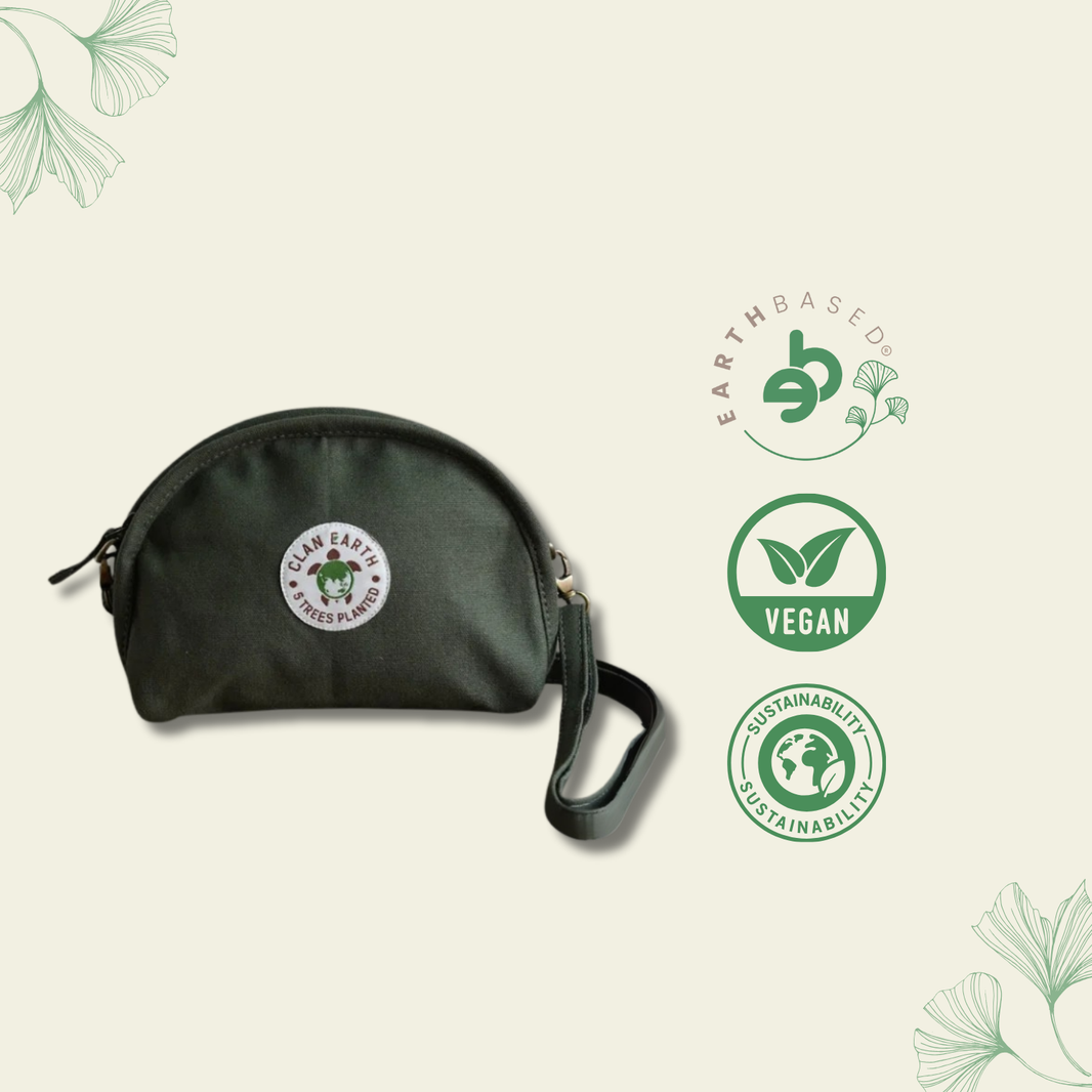 Clan Earth Pika Purse - Olive Green